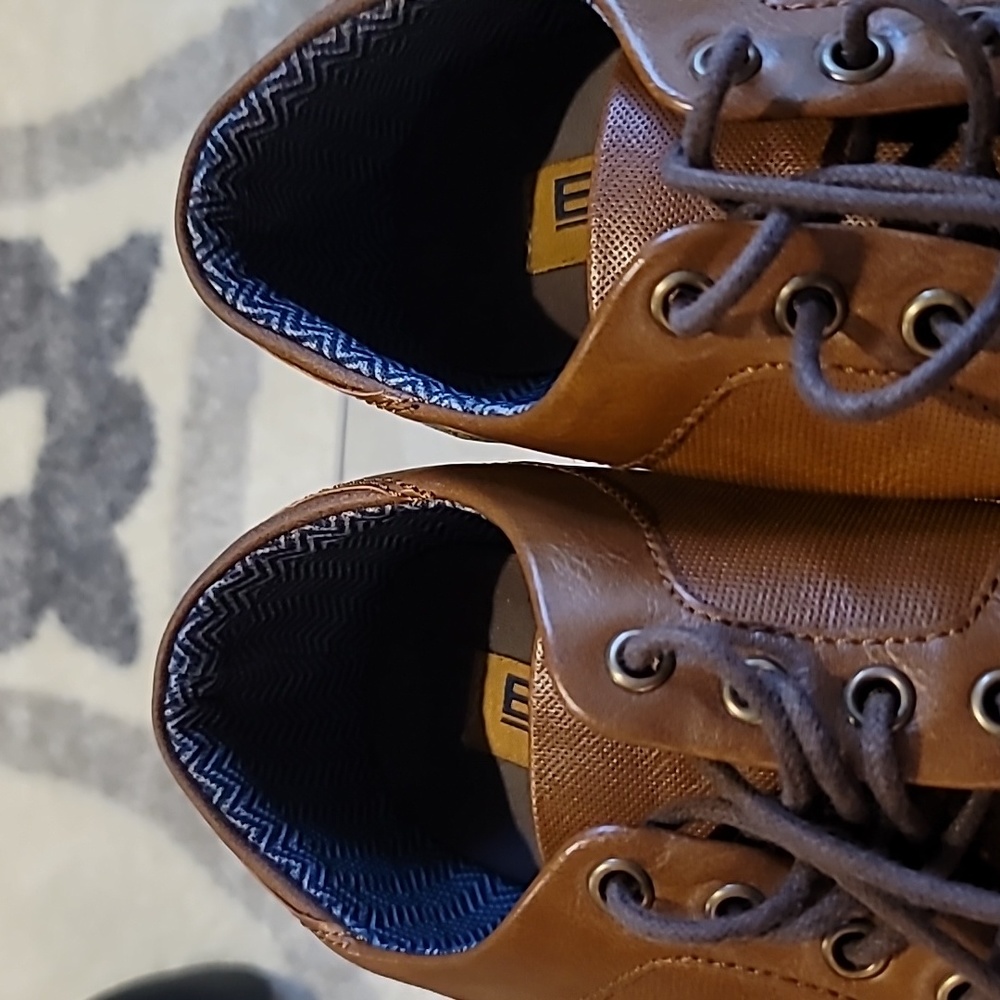 Bulldozer B-52 Oxford vegan materials Cognac color sz 7 - Picture 10 of 10